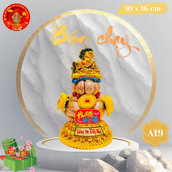 Bông tỏi thần tài 3 củ đào tài lộc