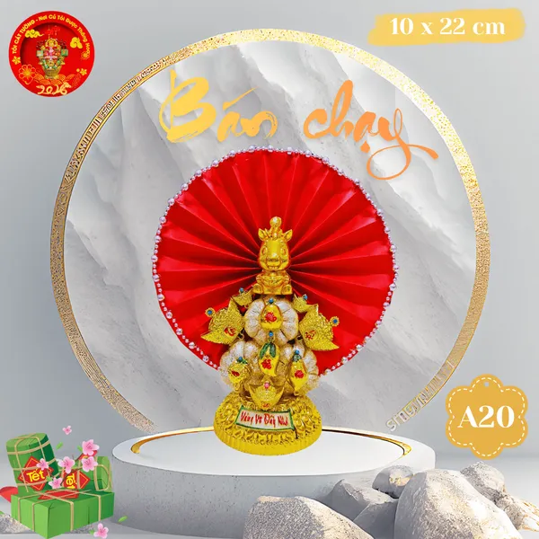 Bông tỏi thần tài Ất Tỵ cầu vừa đủ vàng xài