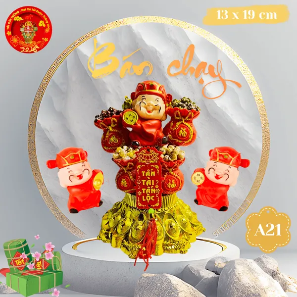 Bông tỏi thần tài tới giàu có