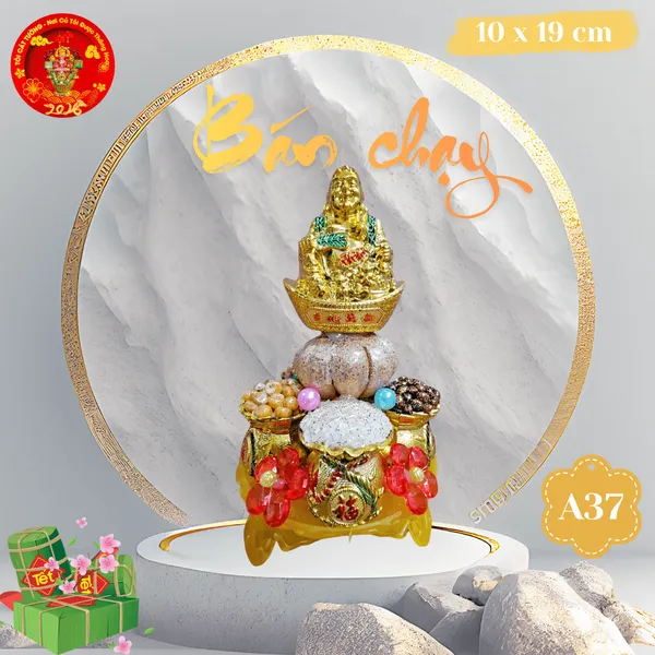 Bông tỏi ông địa may mắn như ý