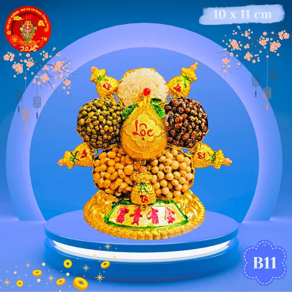 Bông Tỏi Ông Địa Ngũ Hành Tài Lộc May Mắn