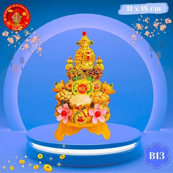 Bông Tỏi Ông Địa Đậu Ngũ Cốc Thần Tài May Mắn