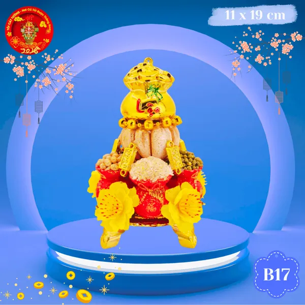 Bông tỏi ông địa ngũ cốc hủ vàng tài lộc