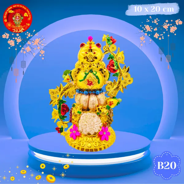 Bông tỏi ông Địa cọp phú quý nhâm dần 2022