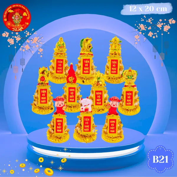 Bông tỏi ông địa 3 tầng tép