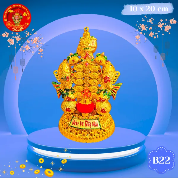 Đĩa tỏi thần tài hồ lô song ngư siêu đẹp