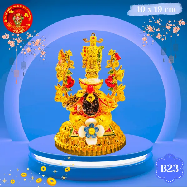 Tháp Tỏi Ông Địa Thần Tài Ngũ Cốc May Mắn