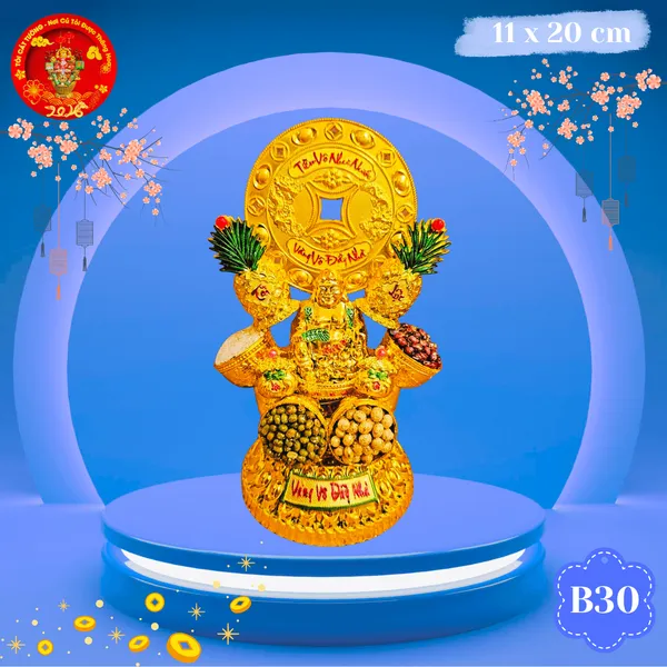 Bông tỏi ông địa di lạc vui vẻ