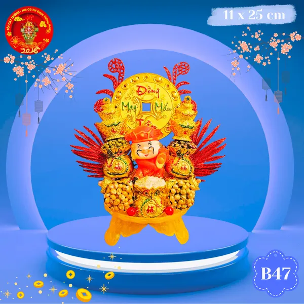 Bông tỏi ông địa thần tài hưng vượng