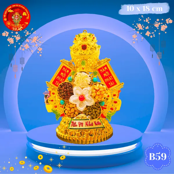 Tháp Tỏi Ông Địa Đậu Ngũ Cốc Phát Tài