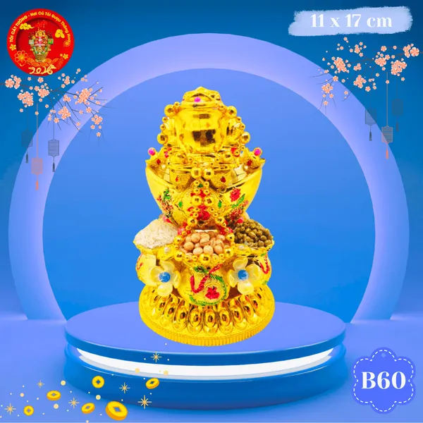 Bông Tỏi Ông Địa Ngũ Hành Cóc Tài Lộc