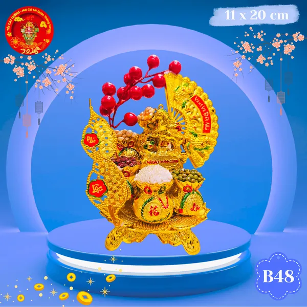 Bông tỏi ông địa ngựa vàng lộc tài