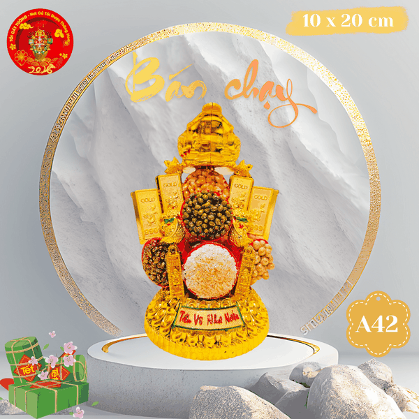 Bông tỏi thần tài cóc chiêu tài