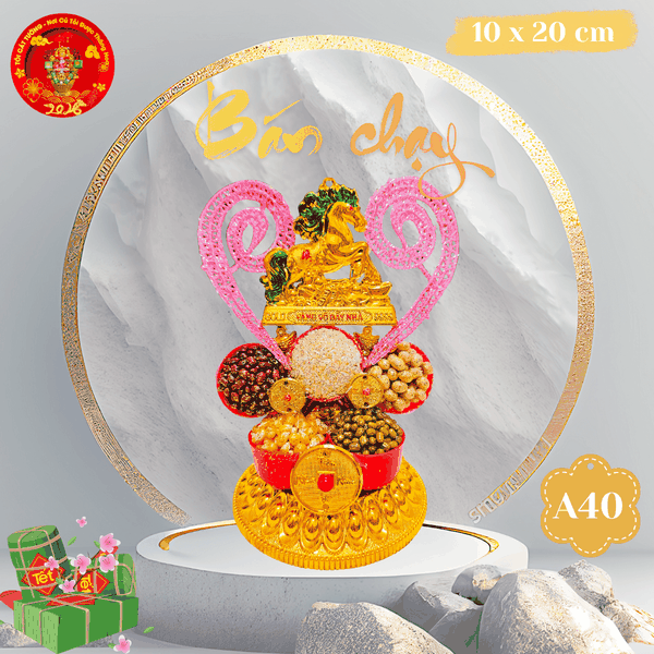 Bông tỏi thần tài hạnh phúc viên mãn