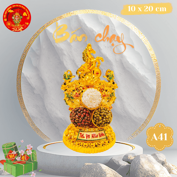 Bông tỏi thần tài hưng thịnh