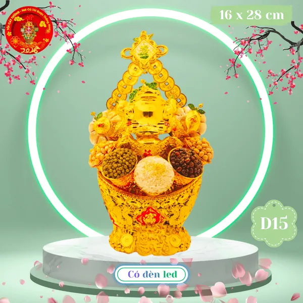 Tháp Tỏi Phong Thủy Đậu Ngũ Sắc Mua May Bán Đắt