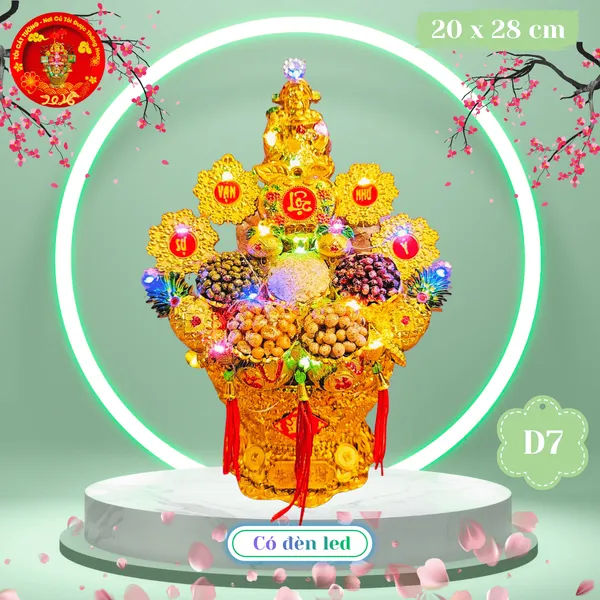 Tháp Tỏi Ông Địa Đậu Ngũ Cốc Thần Tài Tấn Lộc