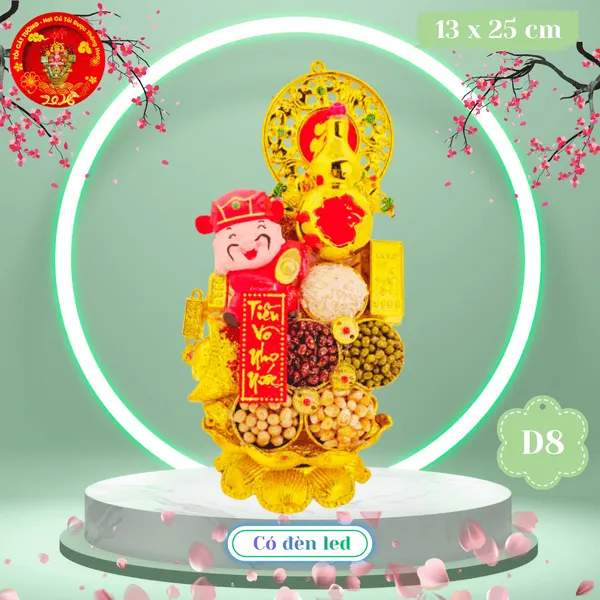 Tháp tỏi ông địa ngũ cốc Thần Tài hưng thịnh