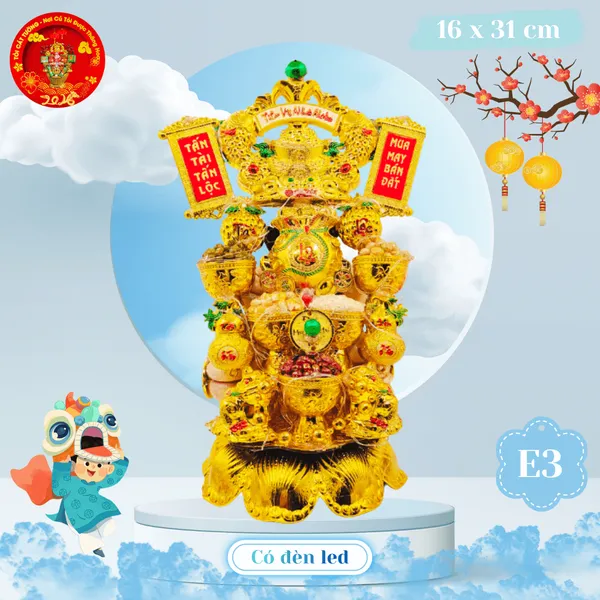 Tháp tỏi phong thủy tiền vô như nước