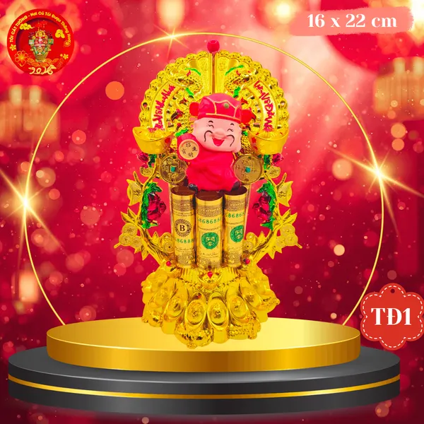 Tháp tiền đô usd thần tài như ý