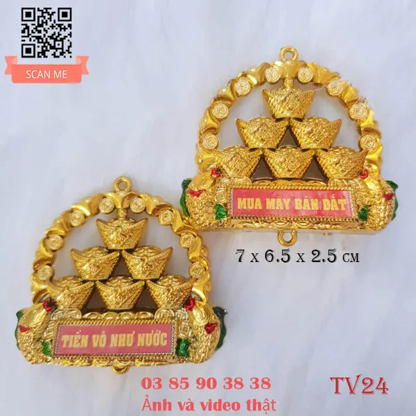 Tháp vàng vòng song cá