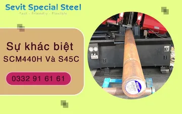 Comparison of solid steel SCM440 and S45C Comparison of solid steel SCM440 and S45C