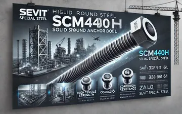 Bu lông neo cường lực - Thép tròn SCM440H Phi 30 - Có tốt không? Bu lông neo cường lực - Thép tròn SCM440H Phi 30 - Có tốt không?