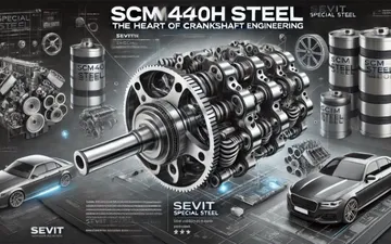 SCM440H鋼の車両用クランクシャフト製造における利点 SCM440H鋼の車両用クランクシャフト製造における利点