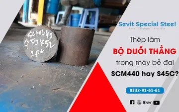 Thép làm bộ duỗi thẳng trong máy bẻ đai