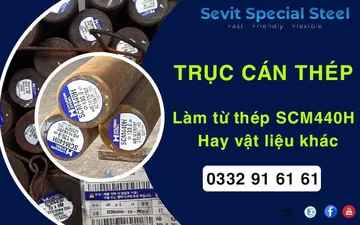 Are Steel Rolling Shafts Made from SCM440H or Other Materials?