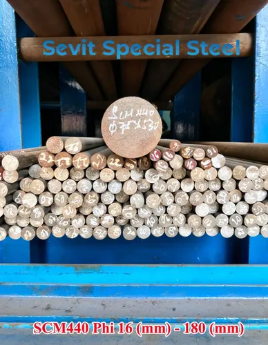 SCM440 Steel Round Bar (Diameter 16 mm - 180 mm) SCM440 Steel Round Bar (Diameter 16 mm - 180 mm)