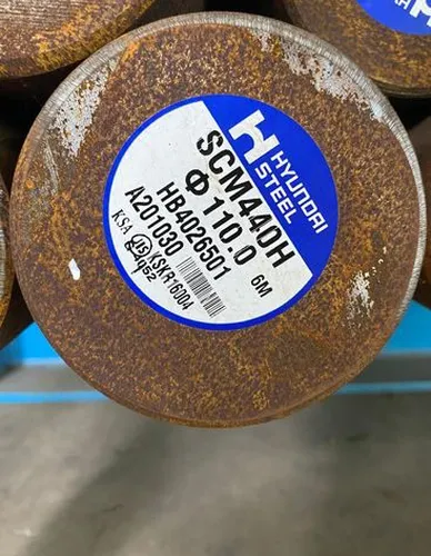 Thép tròn đặc SCM440H - Hàn Quốc - Phi 110 Thép tròn đặc SCM440H - Hàn Quốc - Phi 110
