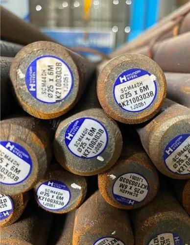 Thép tròn đặc SCM440H - Hàn Quốc - Phi 25 Thép tròn đặc SCM440H - Hàn Quốc - Phi 25