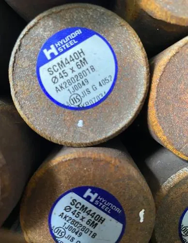 Thép tròn đặc SCM440H - Hàn Quốc - Phi 45 Thép tròn đặc SCM440H - Hàn Quốc - Phi 45