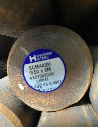 Thép tròn đặc SCM440H - Hàn Quốc - Phi 50 Thép tròn đặc SCM440H - Hàn Quốc - Phi 50
