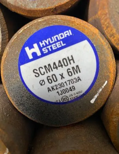 Thép tròn đặc SCM440H - Hàn Quốc - Phi 60 Thép tròn đặc SCM440H - Hàn Quốc - Phi 60