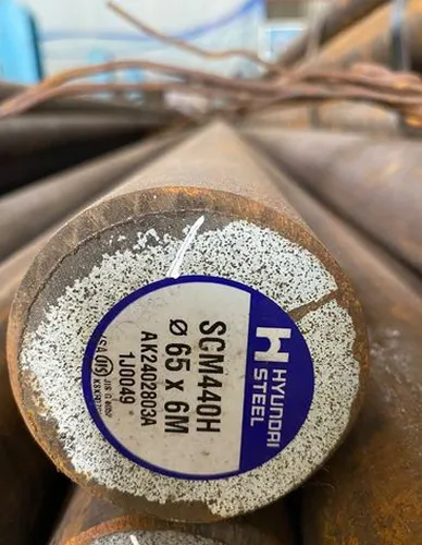 Thép tròn đặc SCM440H - Hàn Quốc - Phi 65 Thép tròn đặc SCM440H - Hàn Quốc - Phi 65