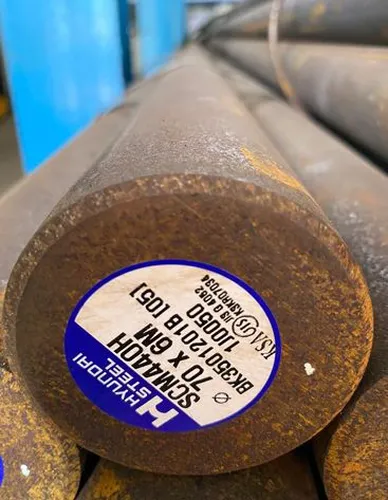 Thép tròn đặc SCM440H - Hàn Quốc - Phi 70 Thép tròn đặc SCM440H - Hàn Quốc - Phi 70