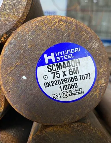 Thép tròn đặc SCM440H - Hàn Quốc - Phi 75 Thép tròn đặc SCM440H - Hàn Quốc - Phi 75