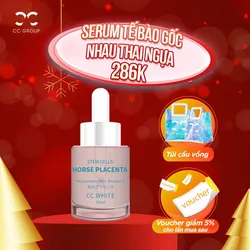 Tế bào gốc nhau thai ngựa Horse placenta CC White