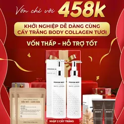 Sỉ 2 Chai Cấy Trắng Body Collagen Tươi CCWHITE