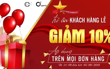 Chương trình khuyến mại Mừng Quốc khánh 2-9