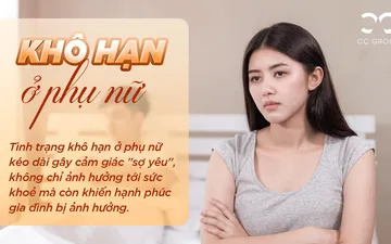 Khô hạn âm đạo ở chị em phụ nữ cần làm gì