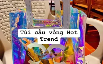Mỹ phẩm CC White tri ân khách hàng lẻ và sỉ dịp cuối năm túi hiệu cầu vồng và kem ủ tóc mắc ca 280k