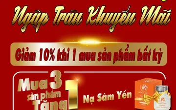AMEE SKIN KHAI XUÂN RỘN RÀNG LÌ XÌ LIỀN TAY NHẬN NGAY ƯU ĐÃI