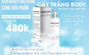 Kinh doanh Cấy trắng Body Collagen CC White 480k
