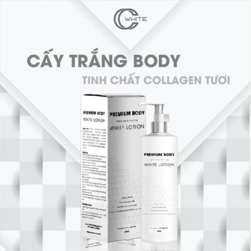 Cấy trắng Body Collagen CC White
