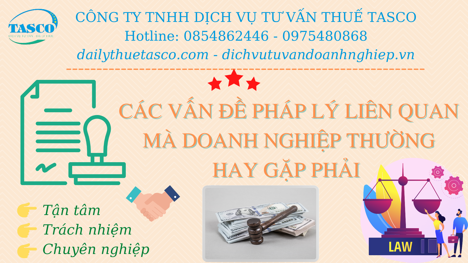 Các vấn đề pháp lý liên quan mà doanh nghiệp thường hay gặp phải