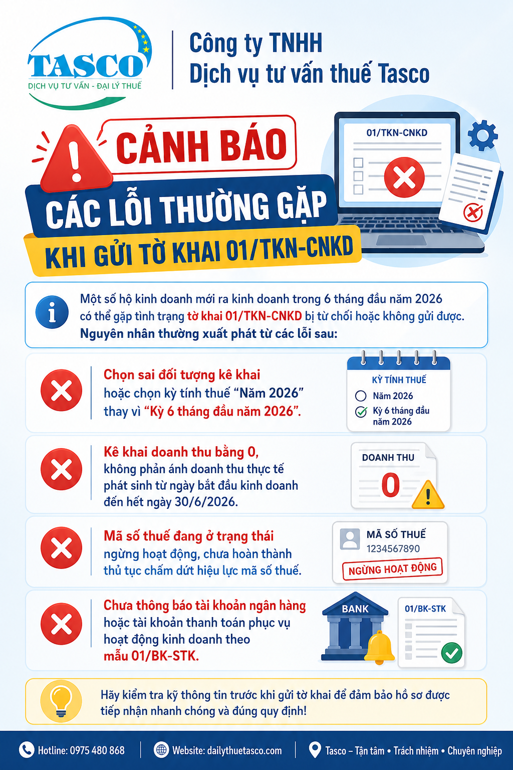 Hộ kinh doanh mới chưa phát sinh doanh thu khai mẫu 01/TKN-CNKD thế nào? Hộ kinh doanh mới chưa phát sinh doanh thu khai mẫu 01/TKN-CNKD thế nào?