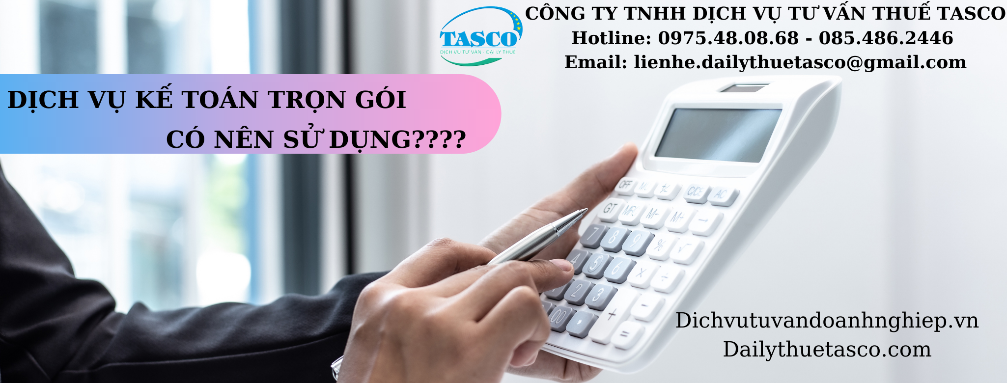 Dịch vụ kế toán trọn gói